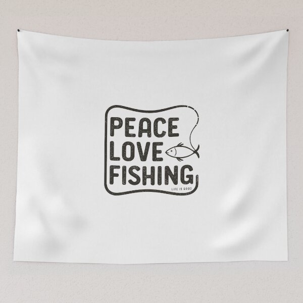 Item preview, Peace Love Fishing designed and sold by Noertz.