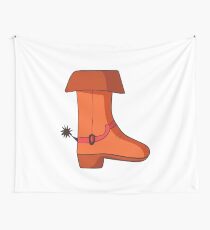 Cowboy Boots Wall Tapestry