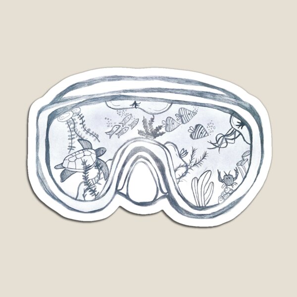 Item preview, Ningaloo Snorkel Mask designed and sold by DingoSUP.