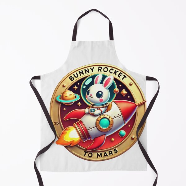 Item preview, Bunny Rocket to Mars designed and sold by WildVista.