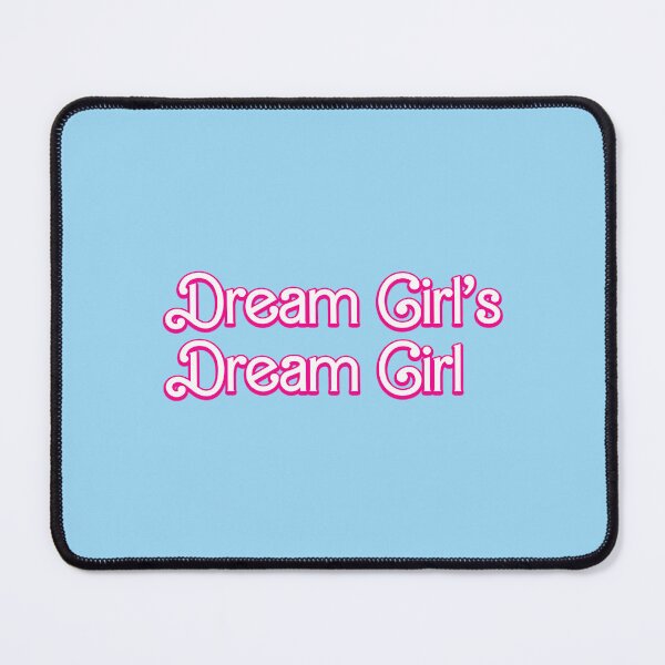 Item preview, Dream Girl's Dream Girl Pink and White Bubble Lettering Typography designed and sold by aestheticqueen.