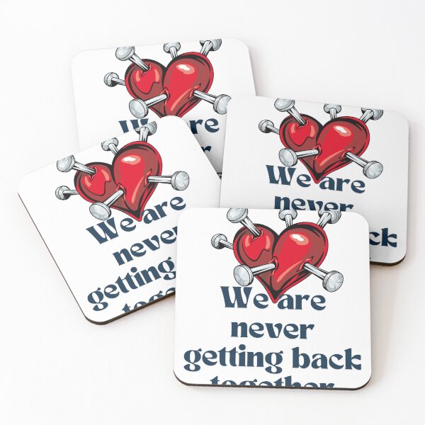 Item preview, we are never getting back together designed and sold by Rafał Stadnik.