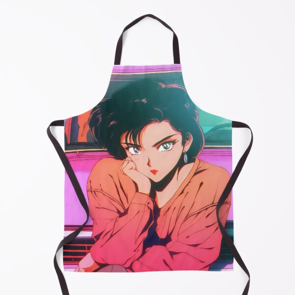 Item preview, 80s Anime Retro Girl Car Japanese Aesthetic Classic Style designed and sold by glasseskyodai.
