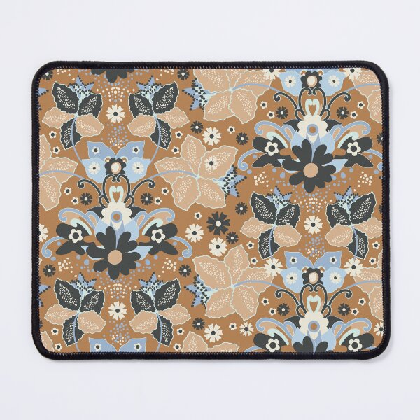 Item preview, Retro Boho Flowers, Beige version designed and sold by Alex Blud.