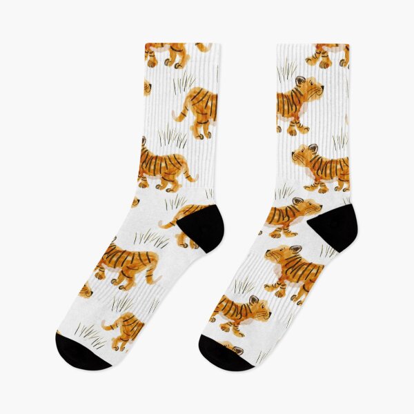 Item preview, Easy Tiger - Adorable Tiger Cub Pattern designed and sold by Jemma Jamie Skidmore.