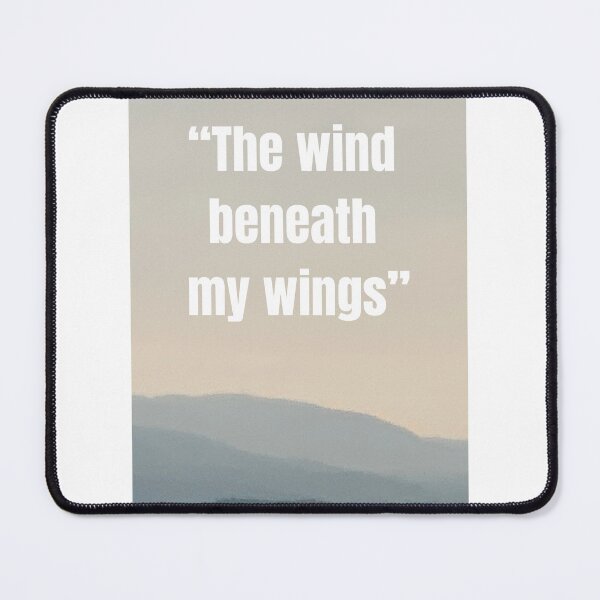 Item preview, The wind beneath my wings designed and sold by Harmonyfellowship23.