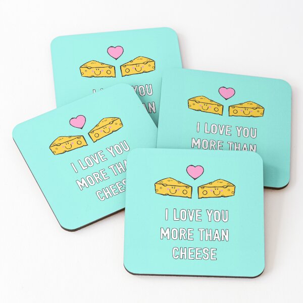 Item preview, I Love You More Than Cheese designed and sold by Adam Regester.