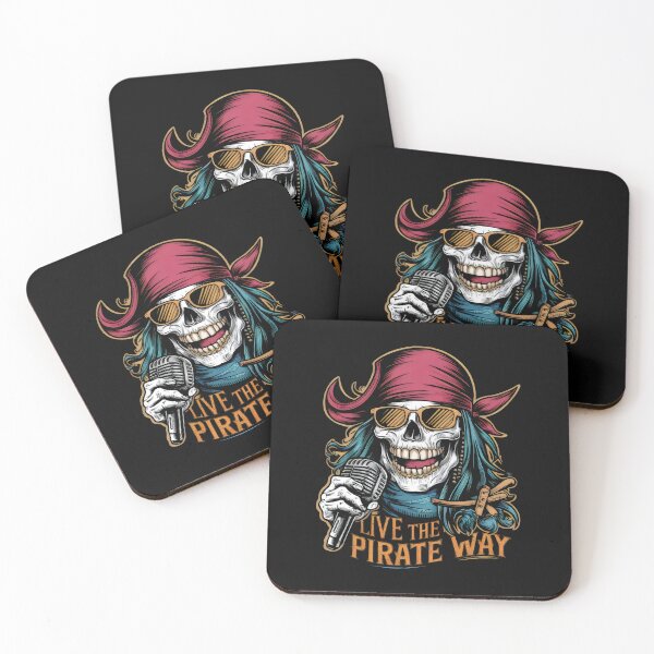 Item preview, Pirate Jolly Roger Skulls - "Pirates: The High-Seas Adventure" designed and sold by stickercuffs.