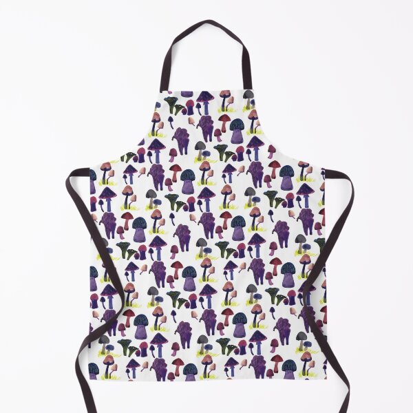 Item preview, Mycelial Network Wild Mushroom Pattern - Enchanting Forest Floor Fungi Design designed and sold by Jemma Jamie Skidmore.