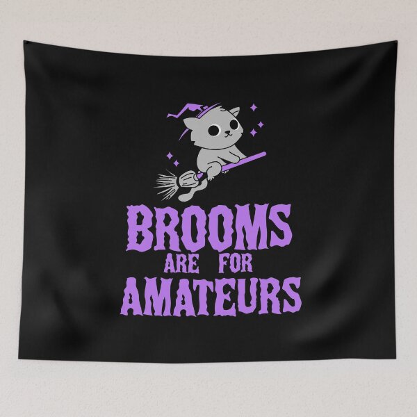 Item preview, Brooms are for amateurs designed and sold by 87-Aesthetics.