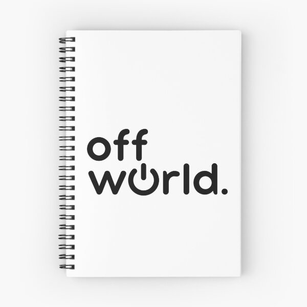 Item preview, Off World Simple Rounded Letters designed and sold by kapsell.
