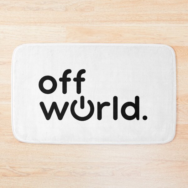 Item preview, Off World Simple Rounded Letters designed and sold by kapsell.
