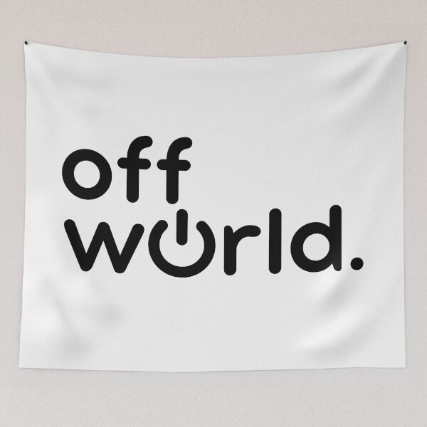 Item preview, Off World Simple Rounded Letters designed and sold by kapsell.