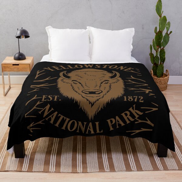 Item preview, VINTAGE BISON FROM YELLOWSTONE NATIONAL PARK designed and sold by justyna-s28.