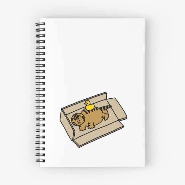 Item preview, a Cat and a Duck in the box designed and sold by superbaechoo.