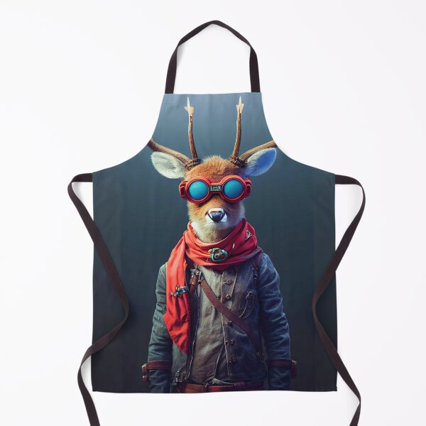Item preview, The Cyber Stag of the Neon Forests designed and sold by Sillytoe.