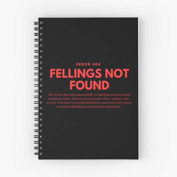 Item preview, ERROR 404 Fellings not Found  designed and sold by Pterodak.
