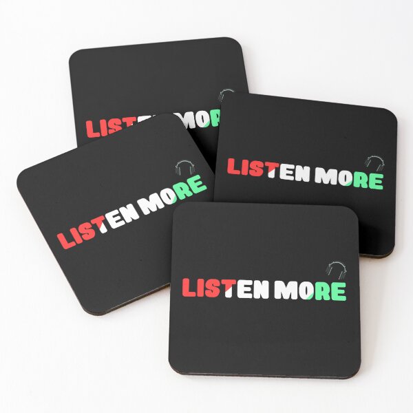 Item preview, Listen More designed and sold by TheFineShirt.