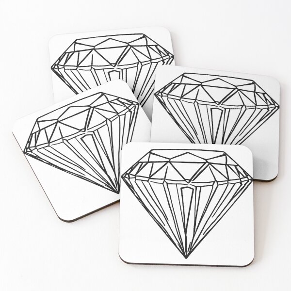 Item preview, Stylish Diamond - Minimalist designed and sold by Pterodak.