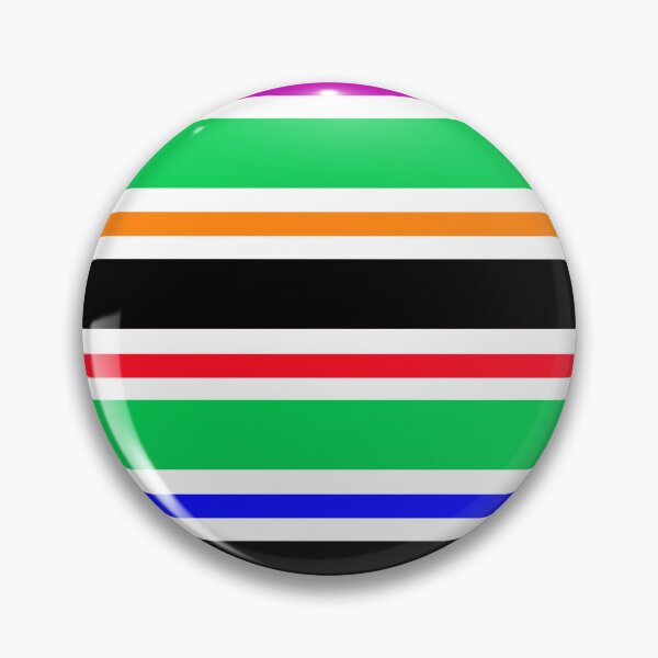 Item preview, Green Black Colorful Stripes Pattern designed and sold by PatternTitan.