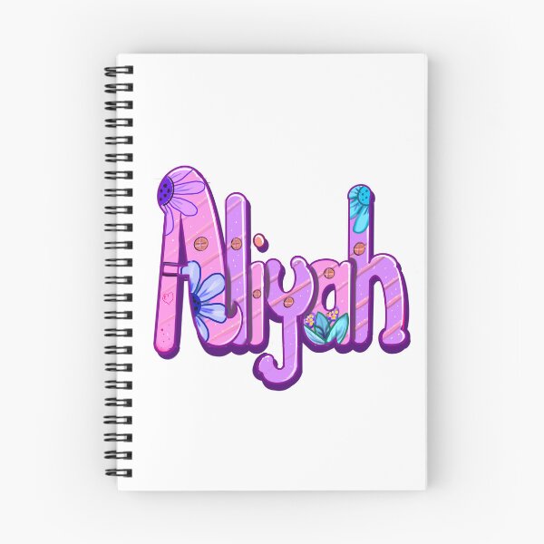 Item preview, Aliyah popular girls and women first name in purple. Personalized personalised customised name Aliyah designed and sold by Artonmytee.