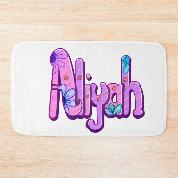 Item preview, Aliyah popular girls and women first name in purple. Personalized personalised customised name Aliyah designed and sold by Artonmytee.