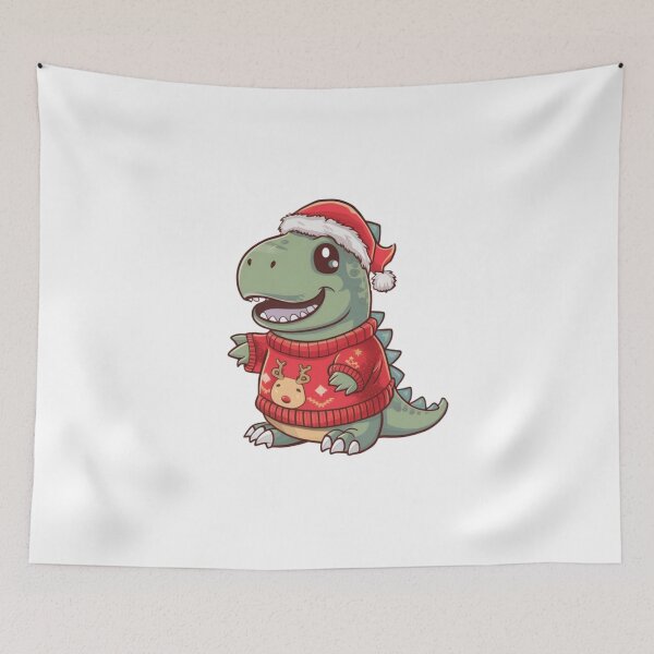 Item preview, christmas dino designed and sold by bukajart.