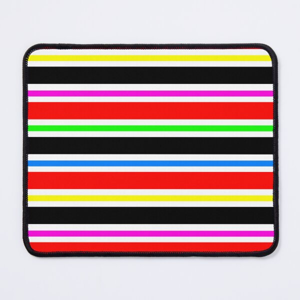 Item preview, Decorative Red Black Colorful Stripes designed and sold by PatternTitan.