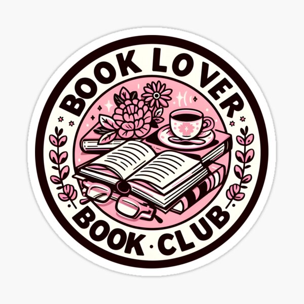 Artikel-Vorschau von Buchclub für Buchliebhaber, designt und verkauft von HappyThreads123.