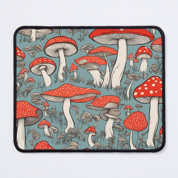 Item preview, Forest Muschrooms Pattern designed and sold by Pterodak.