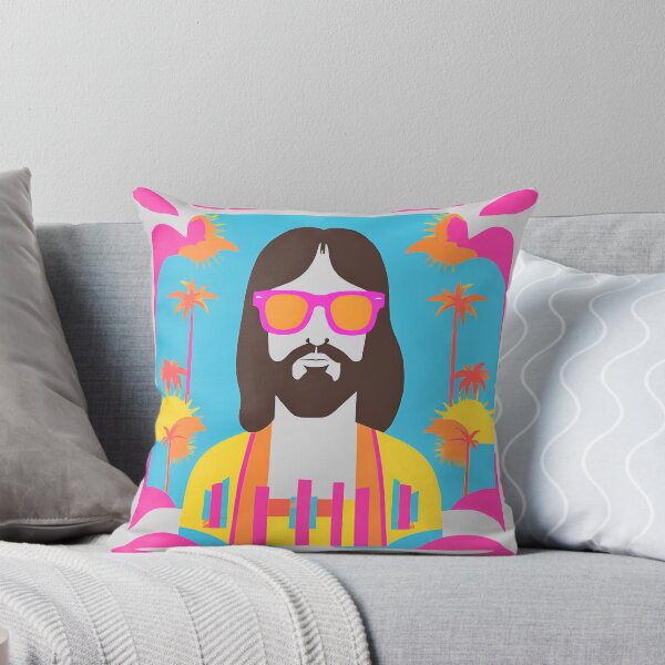 Item preview, Retro Jesus Is My Homeboy - Pop Art Sunglasses T-Shirt designed and sold by pixelandcrafted.