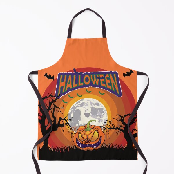 Item preview, Halloween pumpkin on a spooky field under a full moon. designed and sold by MiPa78.