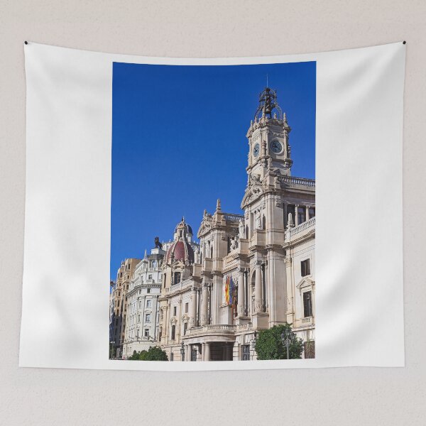 Item preview, Modernisme Plaza of the City Hall of Valencia,old City Hall building,Valencia,Spain designed and sold by goceris.