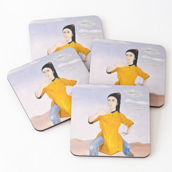 Item preview, The Half - Asian Tai Chi Master (oil painting) designed and sold by Thorsten Jahn.
