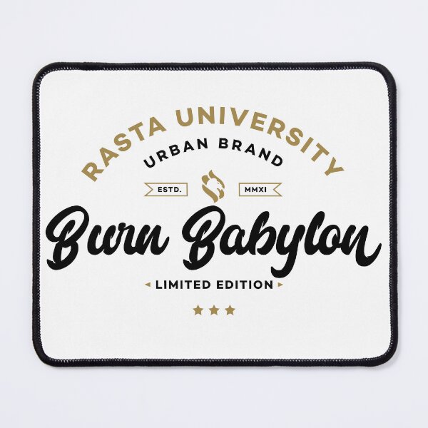 Item preview, Rasta University Burn Babylon Limited Edition Reggae designed and sold by rastauniversity.