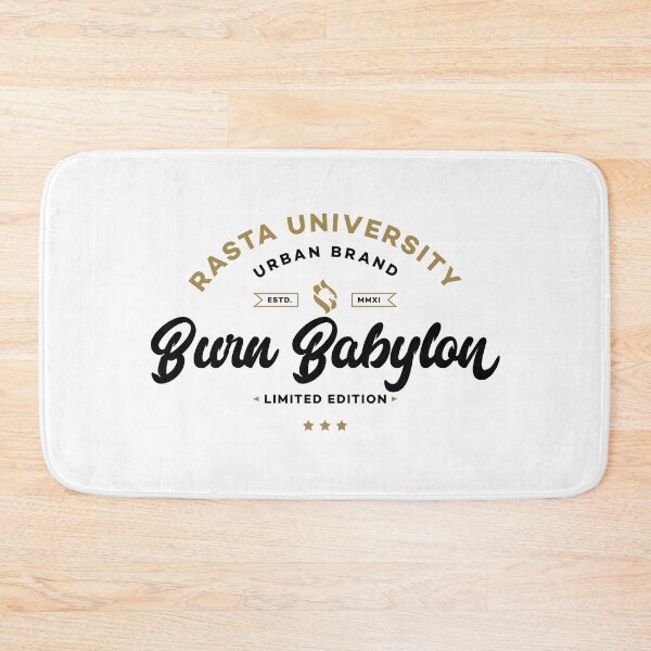 Item preview, Rasta University Burn Babylon Limited Edition Reggae designed and sold by rastauniversity.