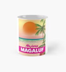 Magaluf Majorca beach travel poster Mug