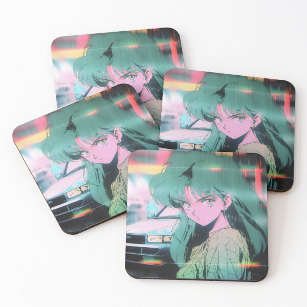 Item preview, 80s Anime Retro Girl Car Japanese Aesthetic City Pop designed and sold by glasseskyodai.