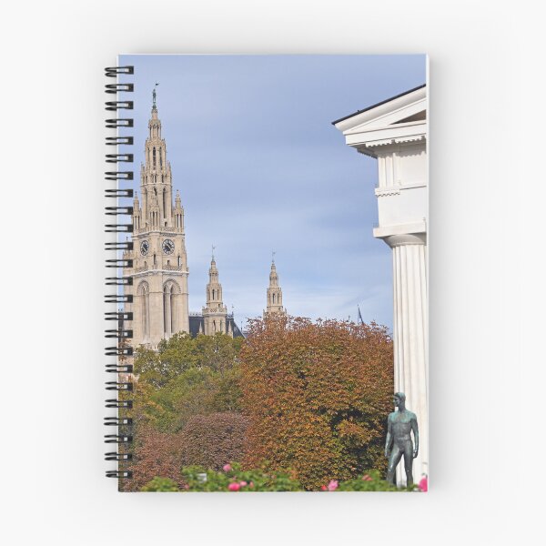 Item preview, Temple of Theseus in Volksgarten park with City Hall, Vienna designed and sold by goceris.