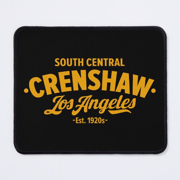 Item preview, South Central Los Angeles - Crenshaw Logo - yellow designed and sold by Boogosh.