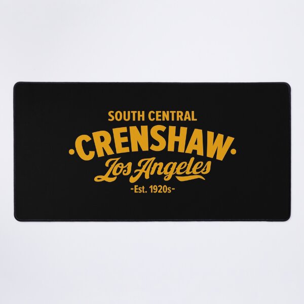Item preview, South Central Los Angeles - Crenshaw Logo - yellow designed and sold by Boogosh.