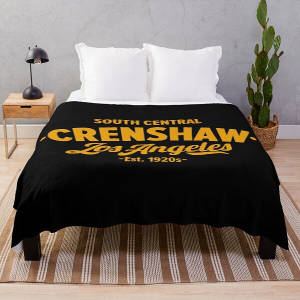 Item preview, South Central Los Angeles - Crenshaw Logo - yellow designed and sold by Boogosh.