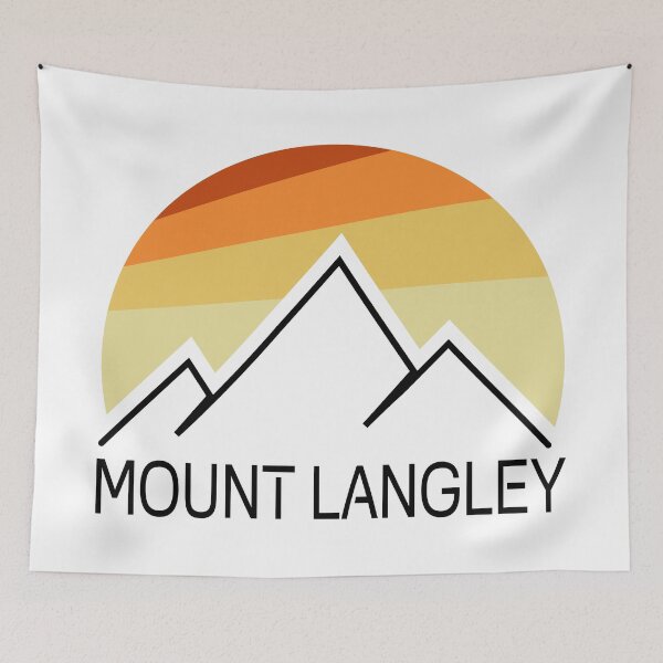 Item preview, Mount Langley California Retro designed and sold by Esskay Designs.