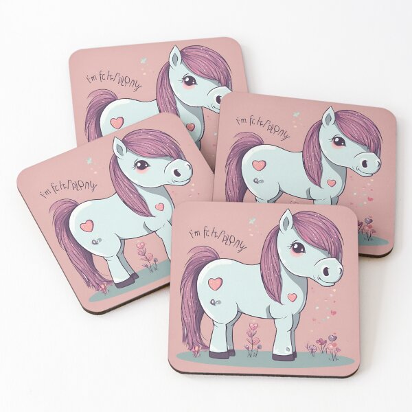 Item preview, Cute Heart Fat Pony designed and sold by Ann-Marle.