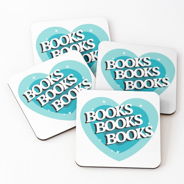 Item preview, Turquoise Books, books, books! designed and sold by Bookish Lovers.