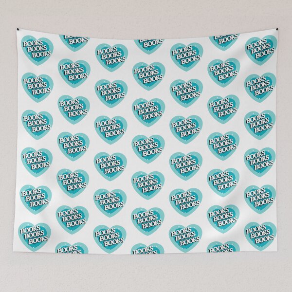 Item preview, Turquoise Books, books, books! designed and sold by Bookish Lovers.