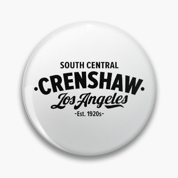 Item preview, South Central Los Angeles - Crenshaw Logo - black designed and sold by Boogosh.