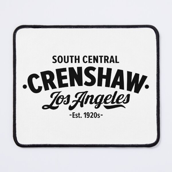Item preview, South Central Los Angeles - Crenshaw Logo - black designed and sold by Boogosh.