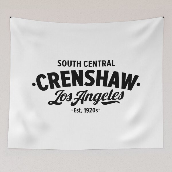 Item preview, South Central Los Angeles - Crenshaw Logo - black designed and sold by Boogosh.