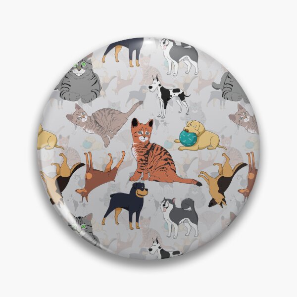 Item preview, Cats and Dogs Pattern Design designed and sold by PatternTitan.
